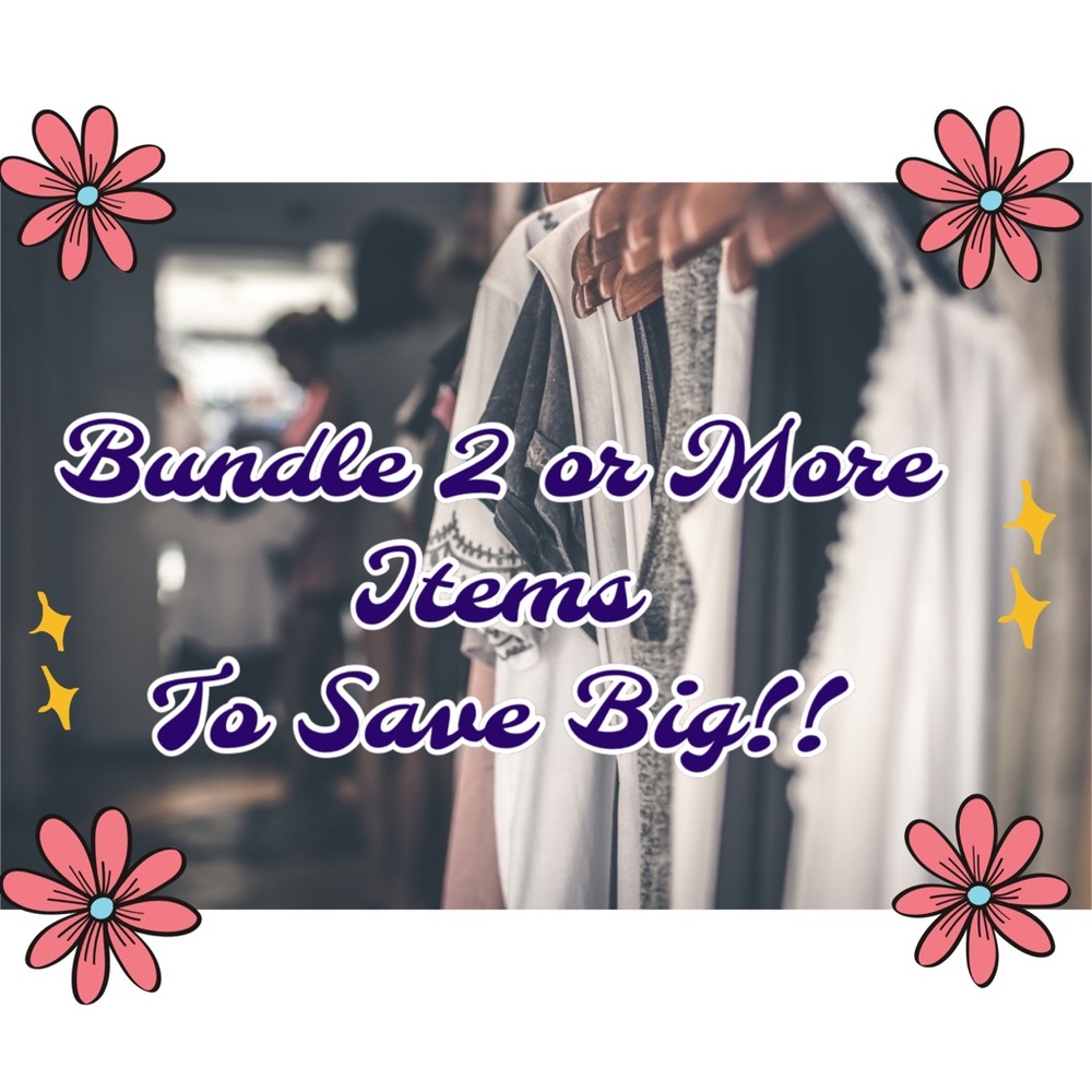 See more than one thing you love? Bundle and Save!!✨
